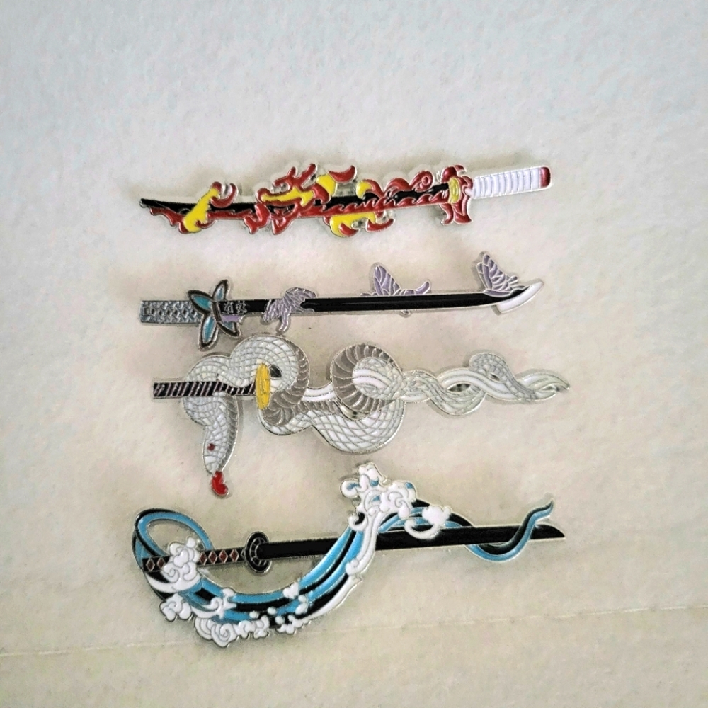 Demon slayer pin set!